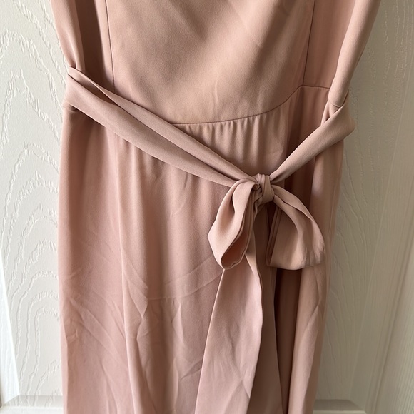 Show Me Your Mumu Claire Midi Dress Dusty Blush M - Picture 8 of 14